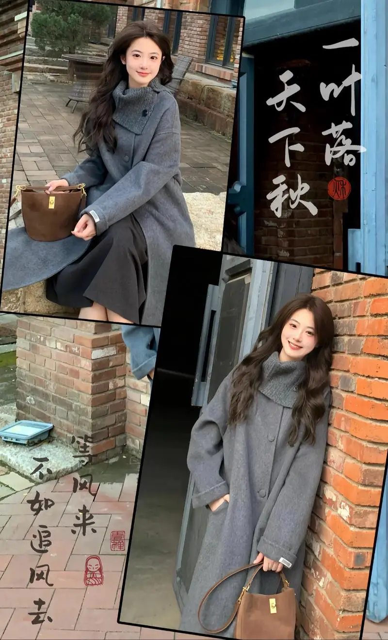 职业装围脖怎么搭配