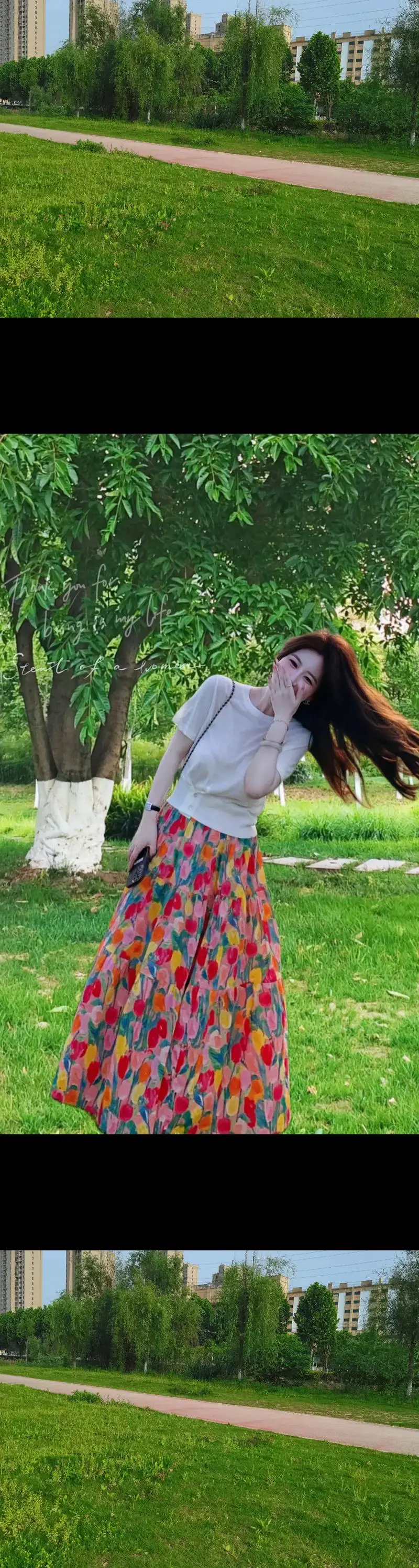 碎花裙子太短怎么搭配