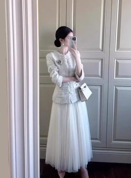 外罩纱裙怎么搭配