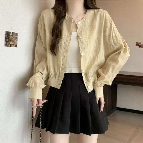 夏天雪纺外套怎么搭配