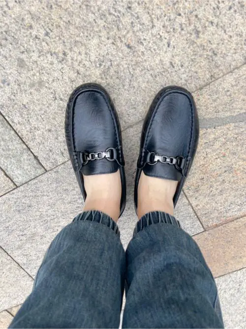 豆豆鞋搭配什么袜子