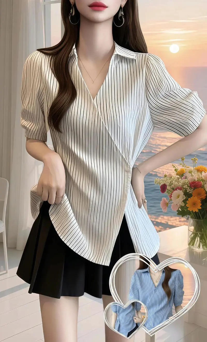 偏大衬衫怎么搭配衣服好看