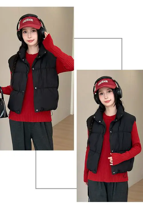 背心夹克怎么搭配图片