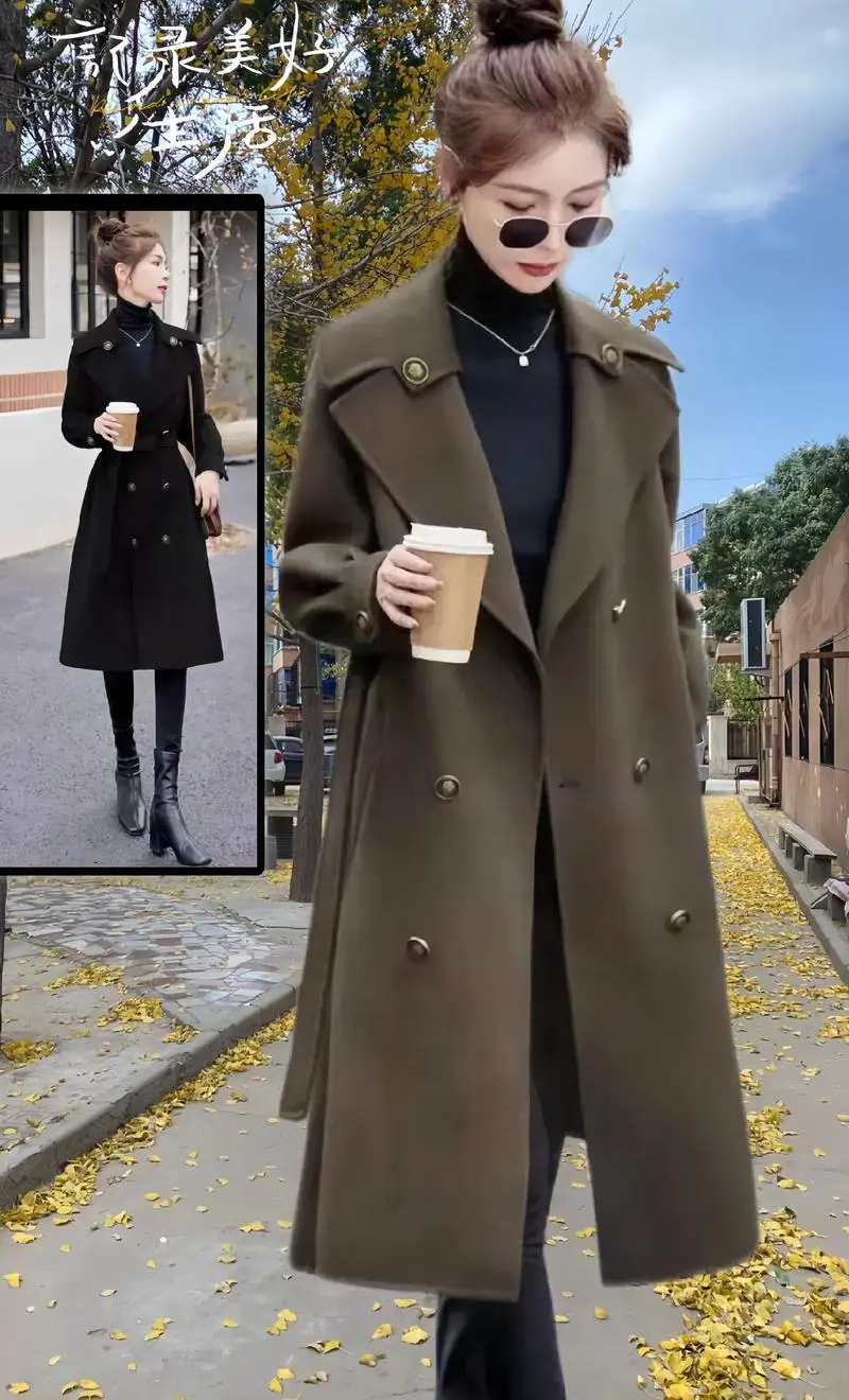 长 茧型大衣怎么搭配