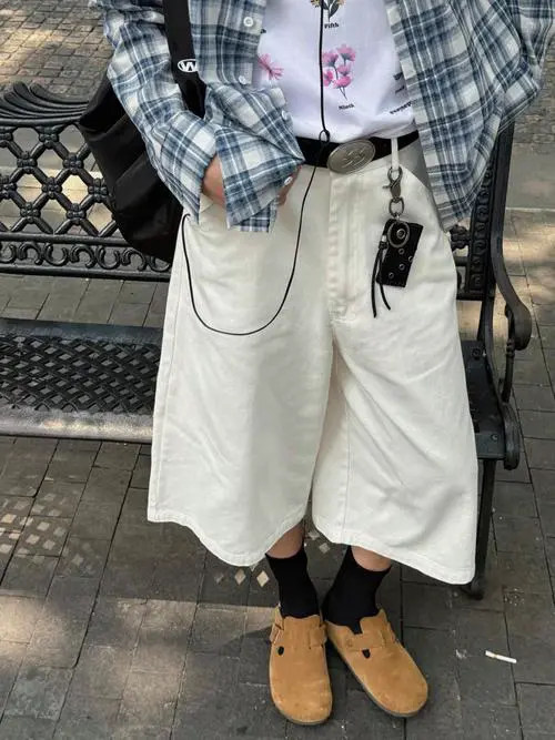 七分白裤子怎么搭配