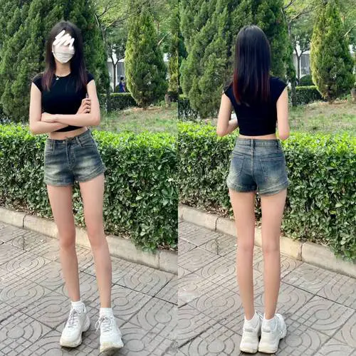 短裤短怎么搭配图片大全