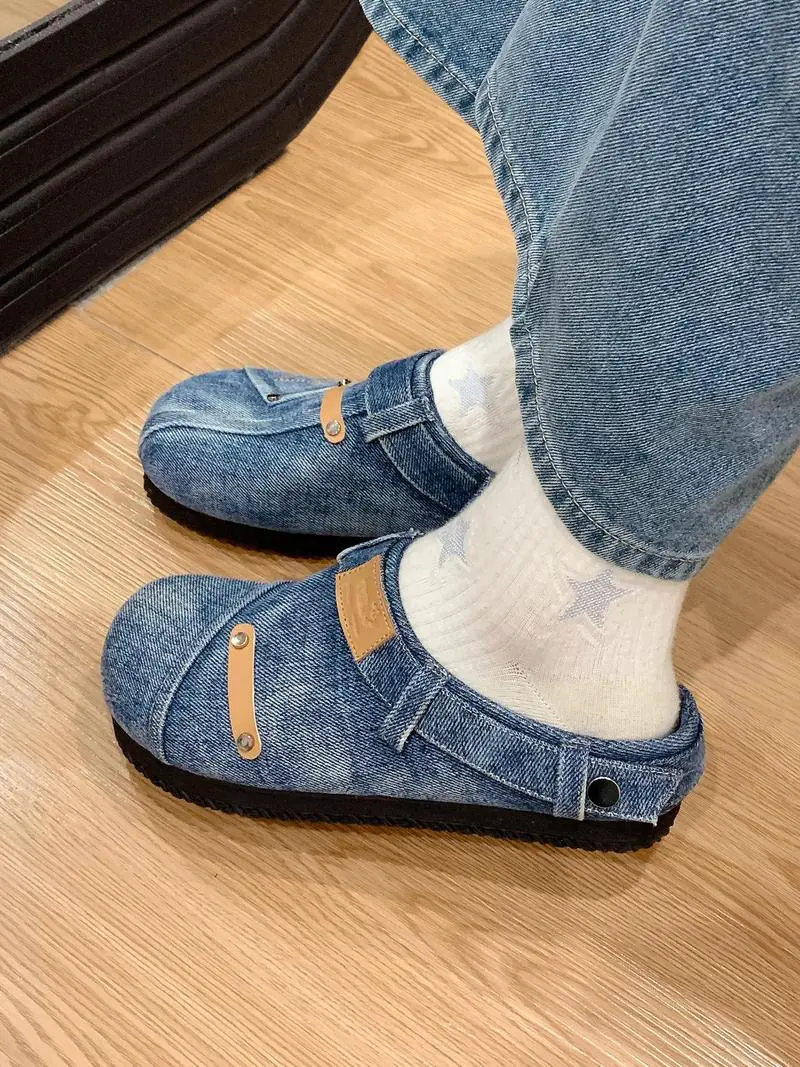 牛仔蓝鞋怎么搭配