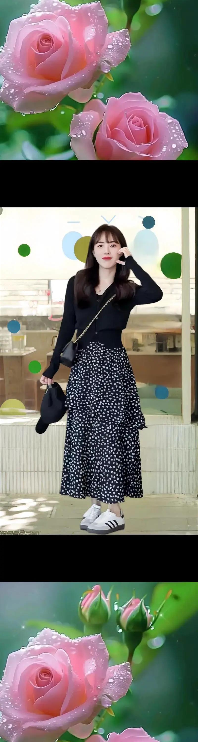 碎花裙子太短怎么搭配