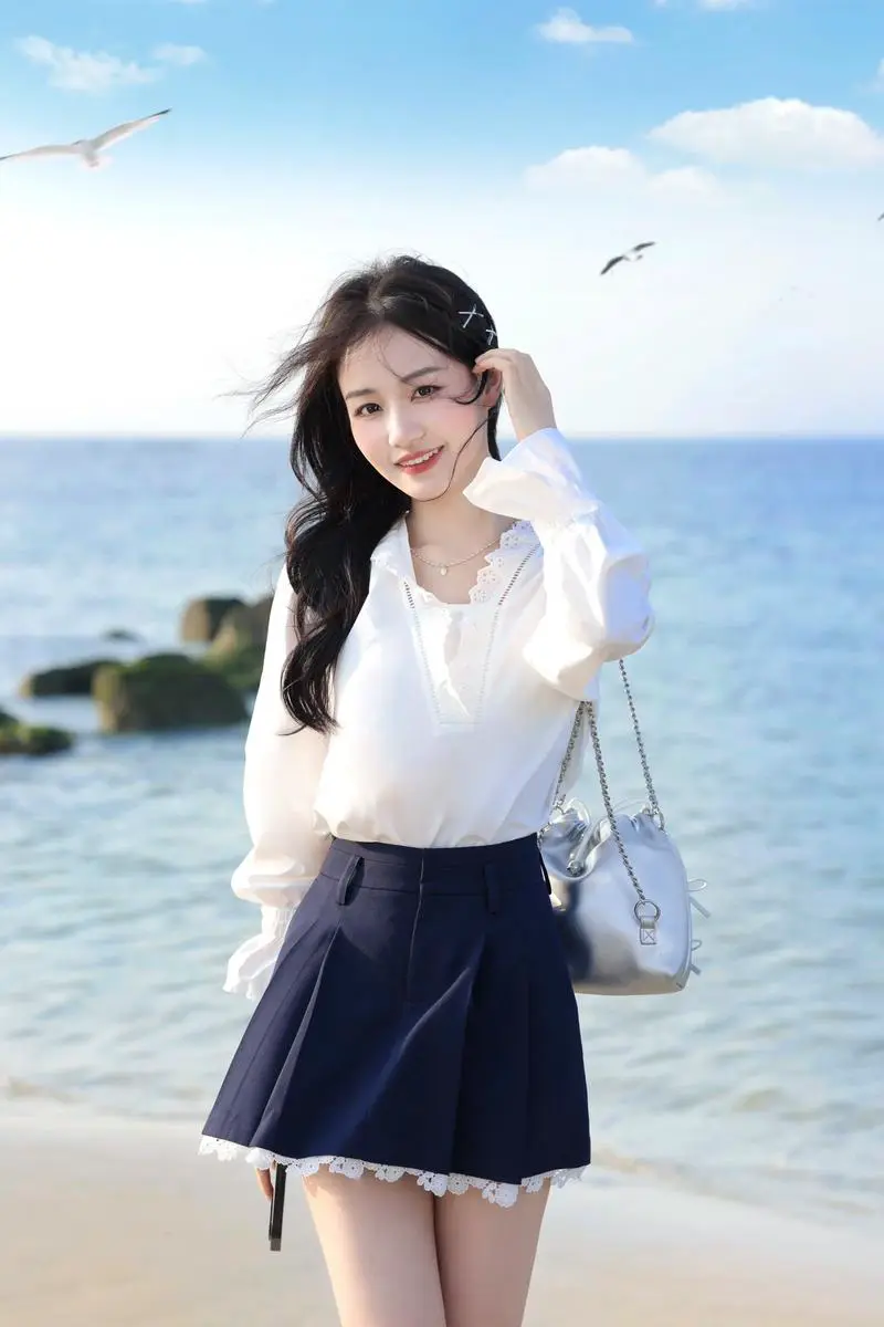 偏大衬衫怎么搭配衣服