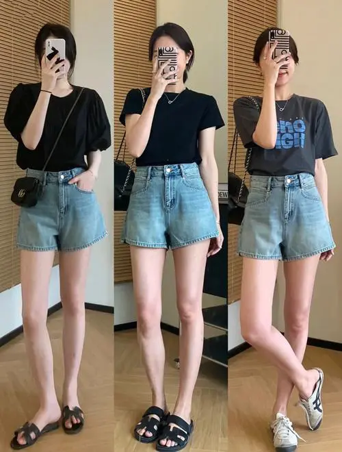 短裤短怎么搭配