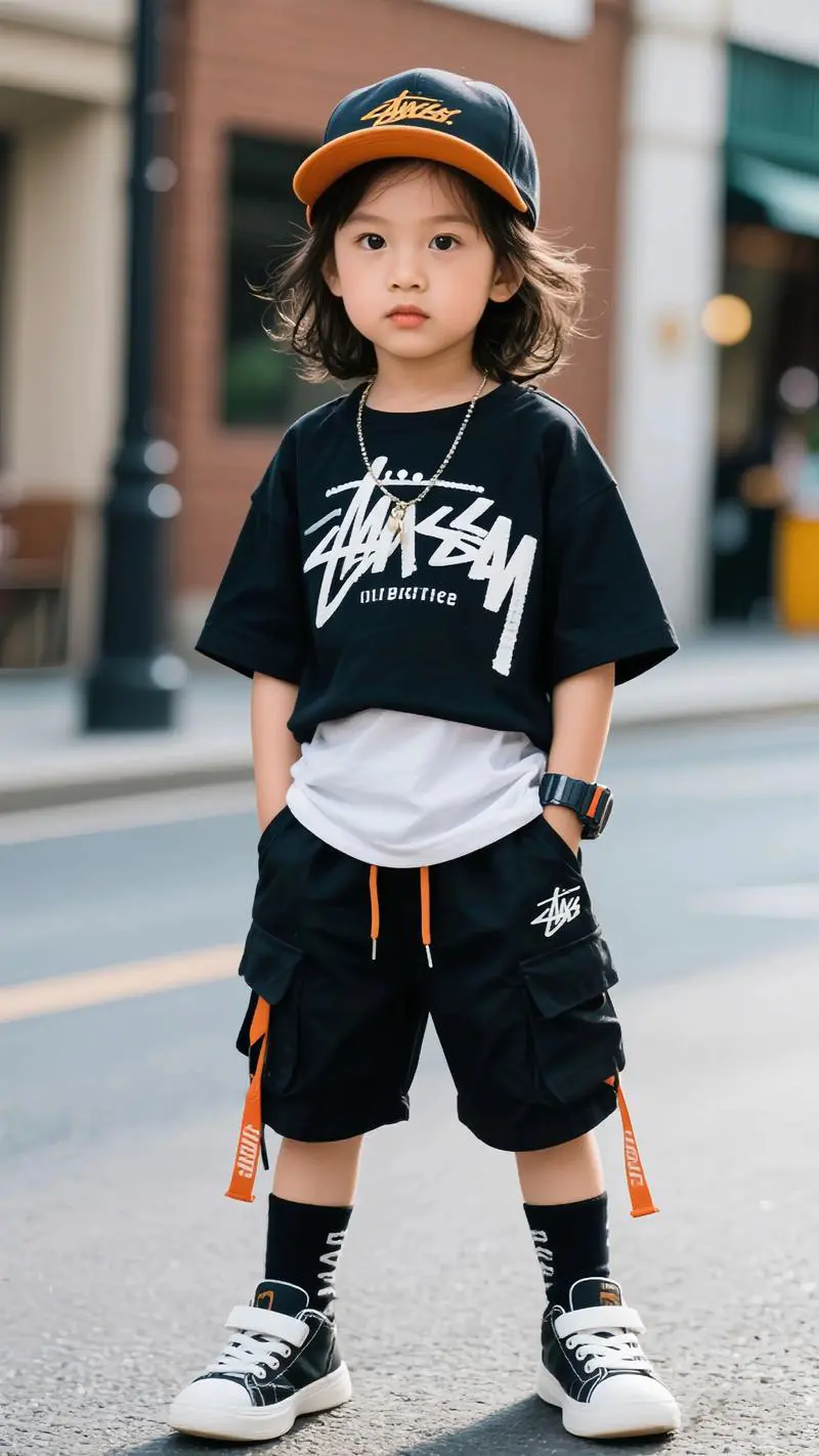 小孩怎么搭配衣服很酷