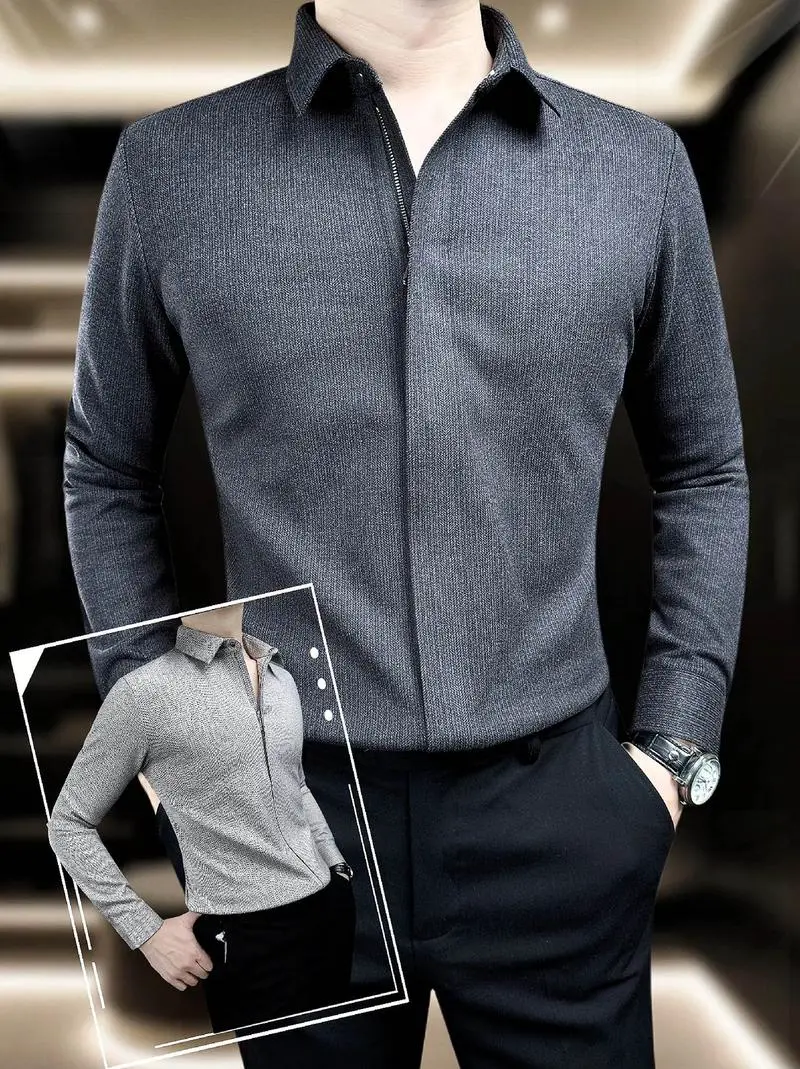 衬衫呢子外套怎么搭配图片