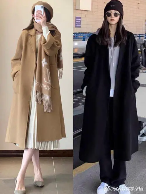 牛仔兰呢大衣怎么搭配