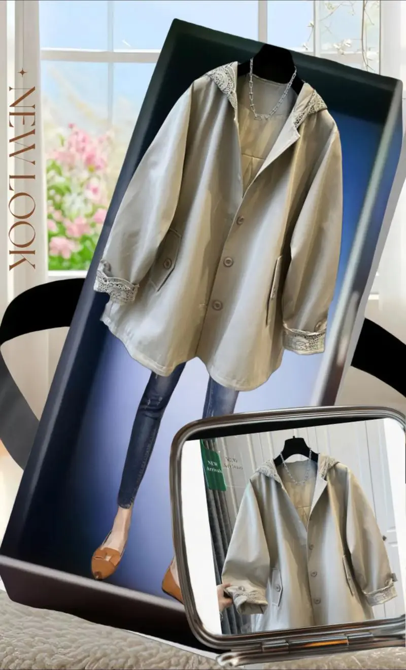 长款带帽大衣怎么搭配图片