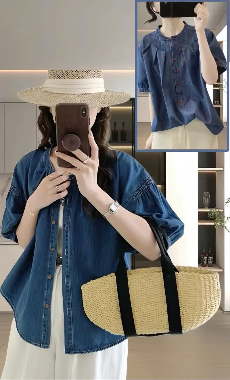 宽松bf短袖怎么搭配