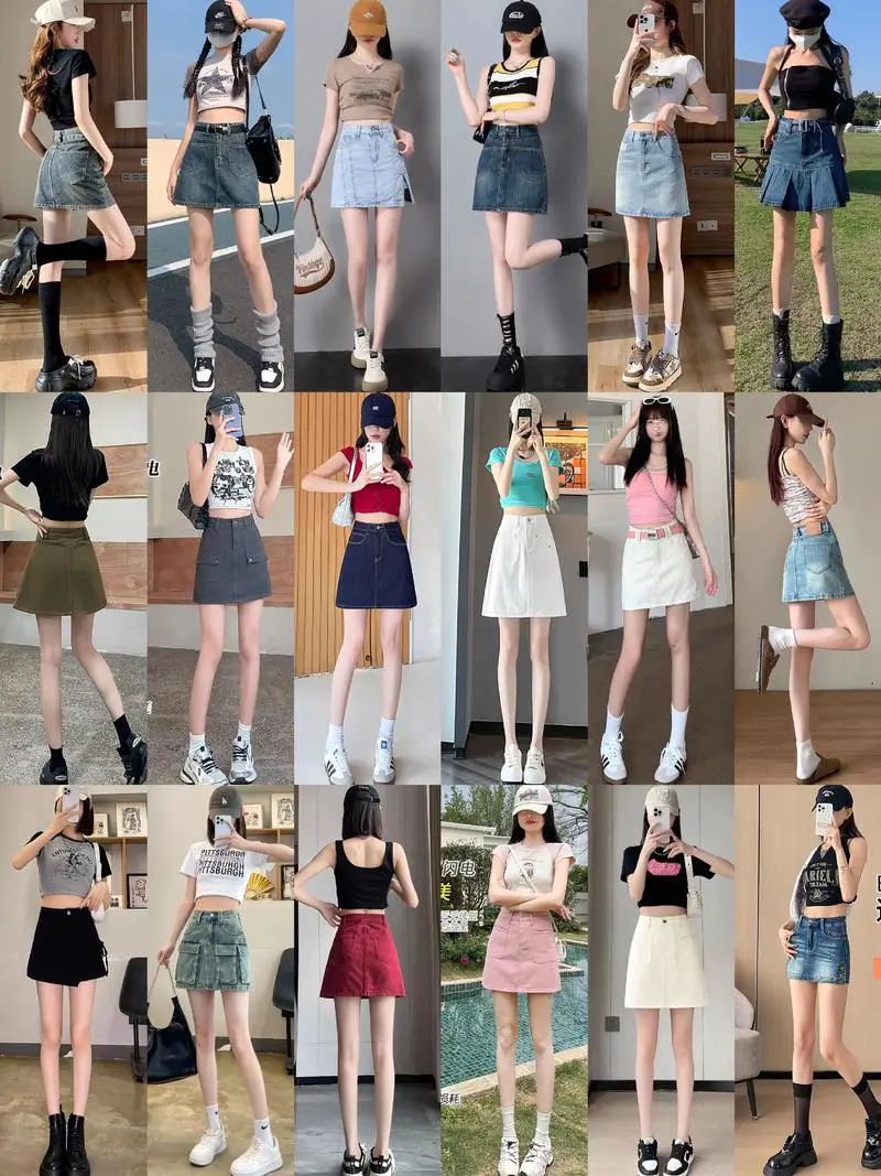 怎么搭配牛仔短裙