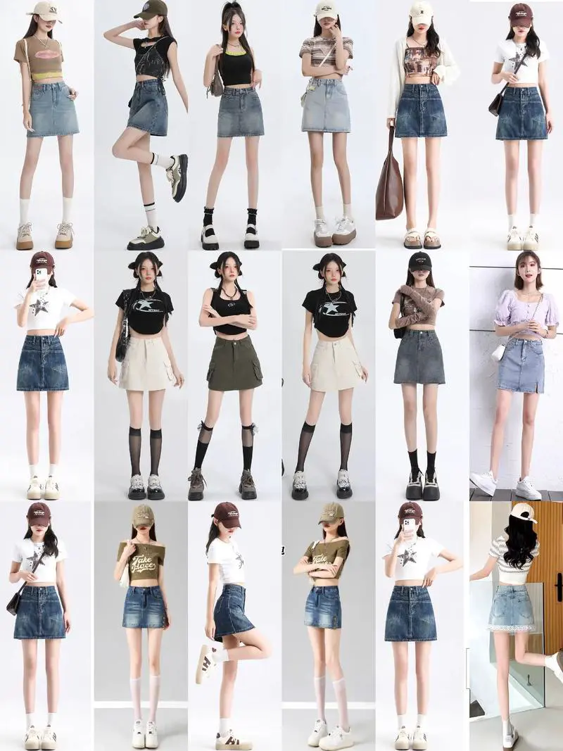 怎么搭配牛仔短裙