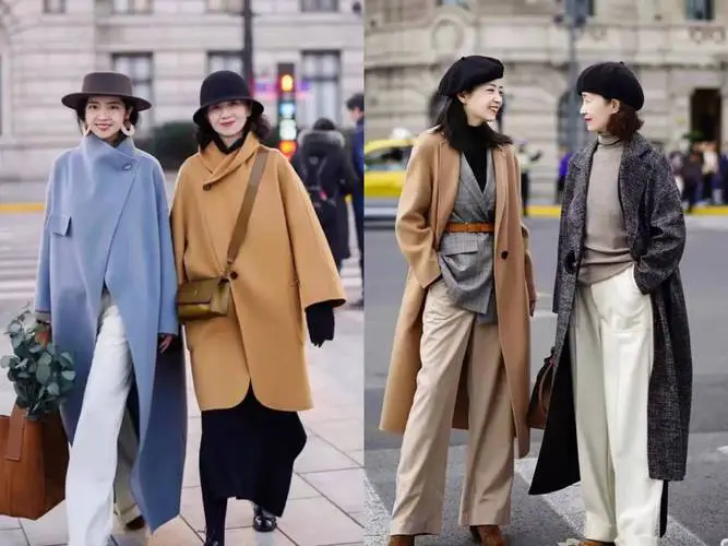 戴帽大衣灰怎么搭配