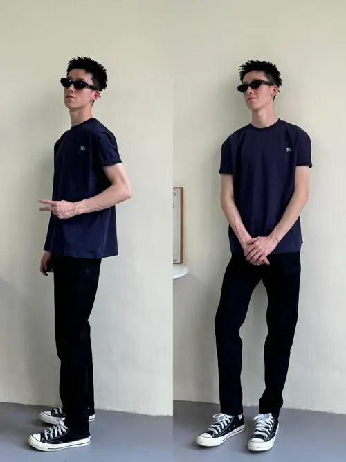 小黑脚裤怎么搭配衣服