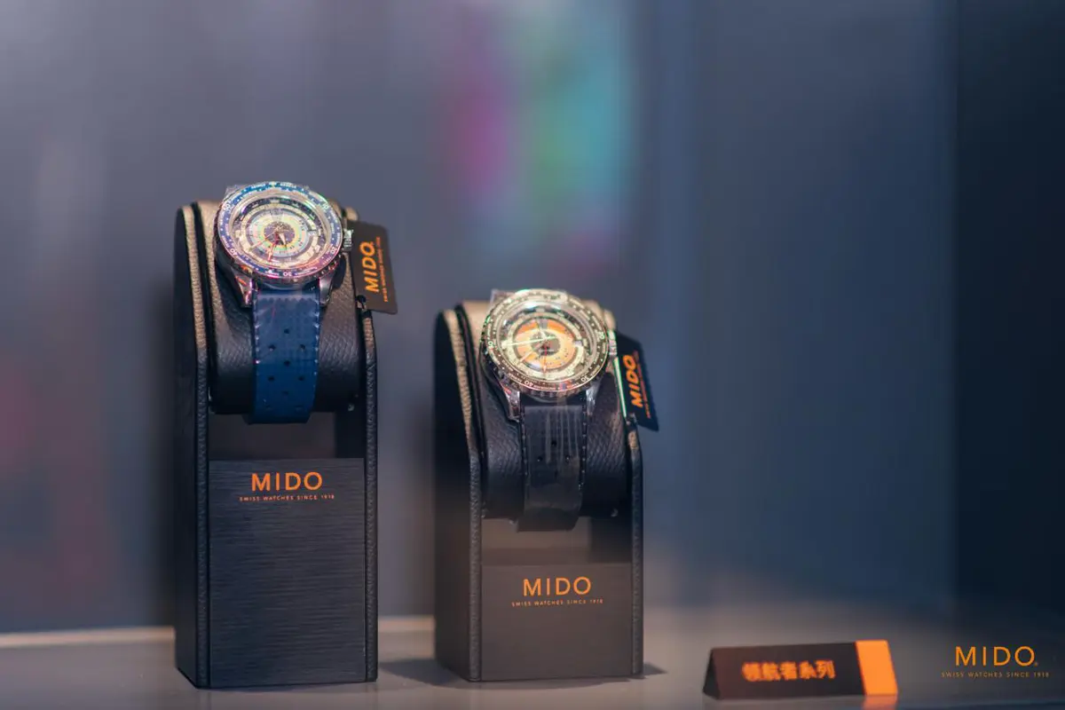 瑞士美度表领航者系列“彩虹圈”腕表