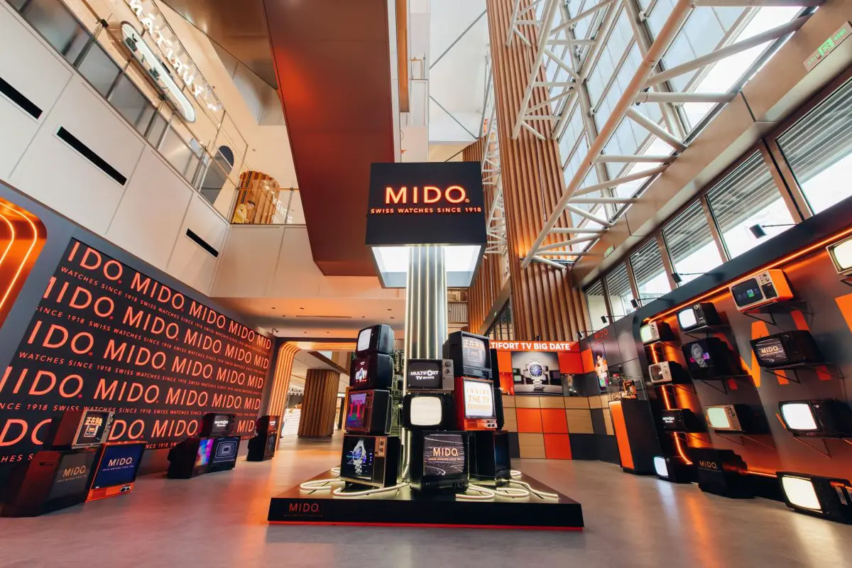 瑞士美度表「灵感视界」快闪空间1