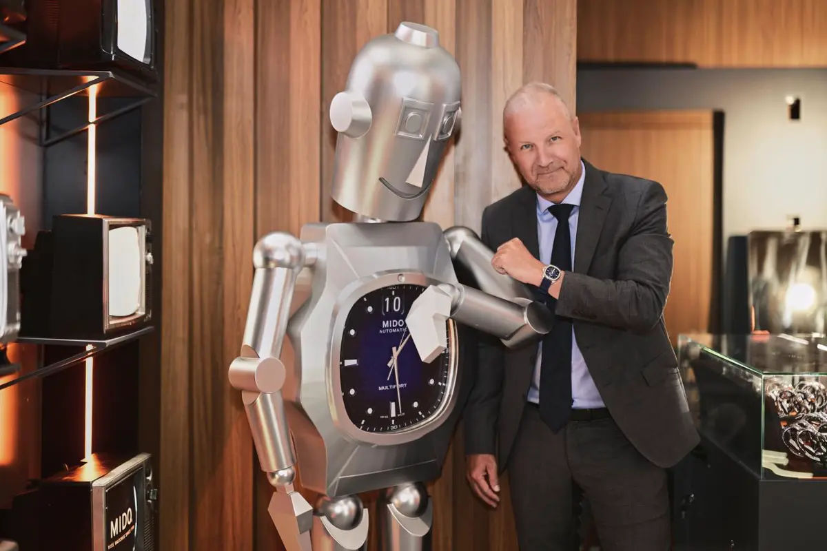 瑞士美度表全球总裁 Mr. Franz Linder