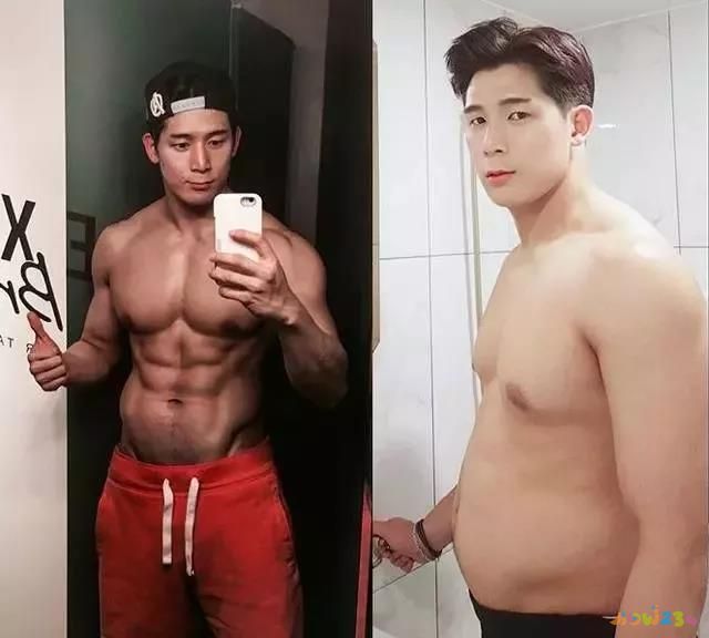 胖子和瘦子同时健身1年 为何肌肉有这些差距？