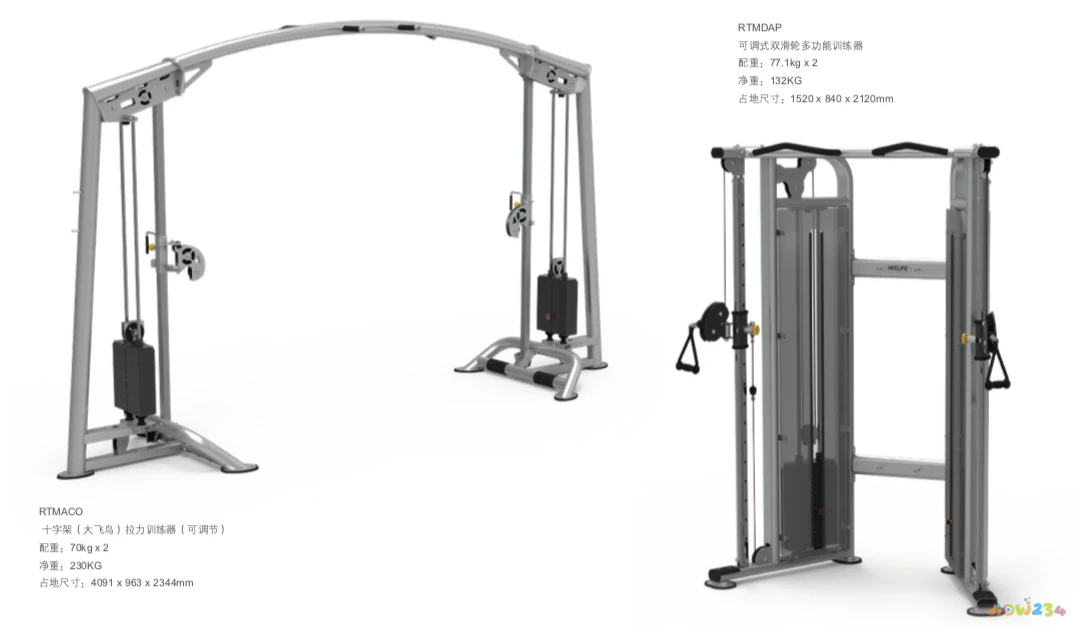 健身的机械动作名称大全_健身房机械设备_健身房运动机械