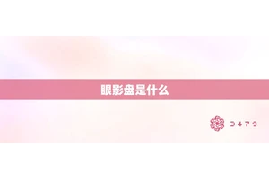 眼影盘是什么