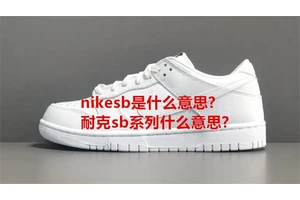nikesb是什么意思?耐克sb系列什么意思?