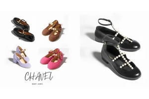 2024 CHANEL Métiers d’art工坊系列Mary Janes：缀上梦幻珍珠