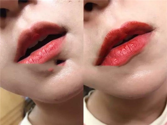 YSL圣罗兰小金条#28色号试色，双十一购入分享 YSL 口红 圣罗兰 小金条 试色 第1张