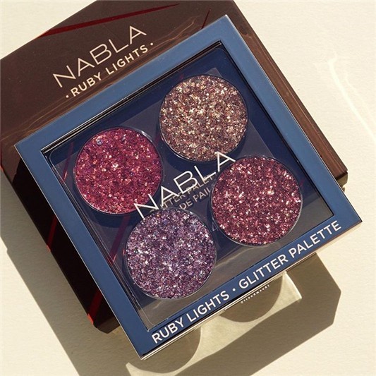 彩妆 | NABLA 全新彩妆盘RUBY LIGHTS GLITTER PALETTE 新品 第1张