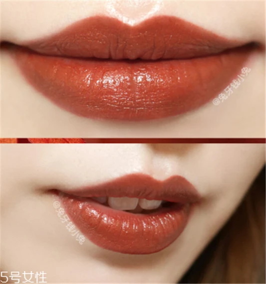 雅诗兰黛130口红试色，雅诗兰黛130slow，burn 雅诗兰黛口红 雅诗兰黛130口红试色 雅诗兰黛130slow burn 第2张