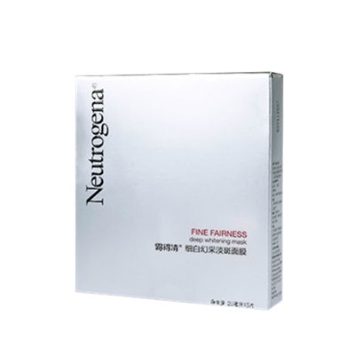 Neutrogena露得清细白焕采淡斑面膜「深层美白，细白亮透」 露得清 面膜 第1张