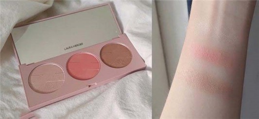 Laura Mercier限量芭蕾三色立体修容盘温柔糖果盘 mercier 修容 第1张