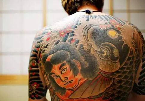 山口组的纹身规矩 纹身 山口组纹身 美妆 第2张