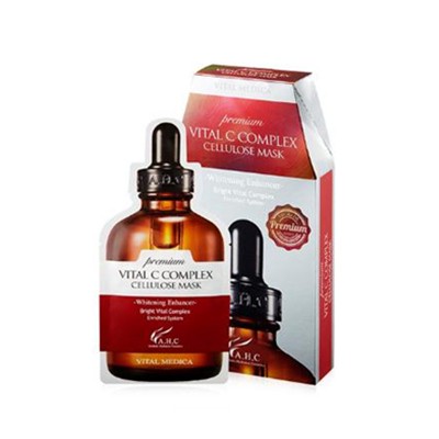 AHC爱和纯臻致维生素C面膜（天然纤维） AHC 面膜 第1张