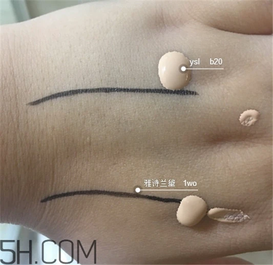 ysl超模粉底液和雅诗兰黛沁水粉底液哪个好 ysl 雅诗兰黛 粉底液 第2张