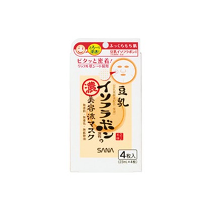 SANA莎娜浓润豆乳美肌面膜「极佳保湿，柔嫩有弹性」 莎娜 面膜 第1张