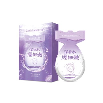 ClorisLand 花皙蔻毛孔细嫩爆水面膜「深补水爆细嫩」 花皙蔻 面膜 第1张