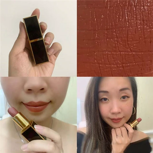 Tom Ford真心爱的一黑一白管唇膏试色分享 TOM FORD 口红 唇膏 试色 第2张