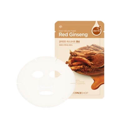 菲诗小铺自然之源面膜「红参 营养丰富」 菲诗小铺 面膜 第1张