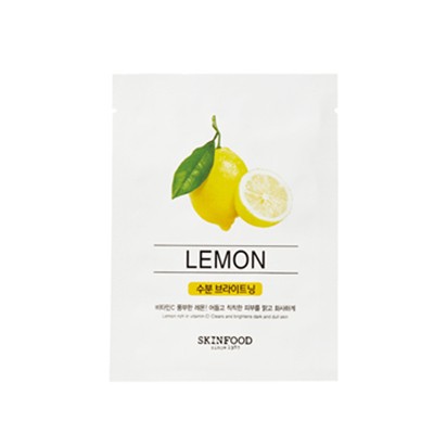 思亲肤美印美食单张面膜「柠檬」 思亲肤 · 甘油 面膜 第1张