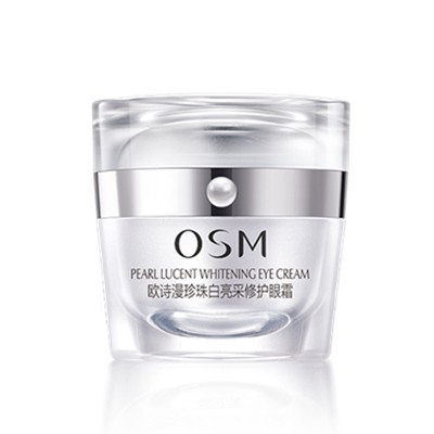欧诗漫珍珠白亮采修护眼霜「润泽眼周，水润光泽」 欧诗漫 眼霜 第1张