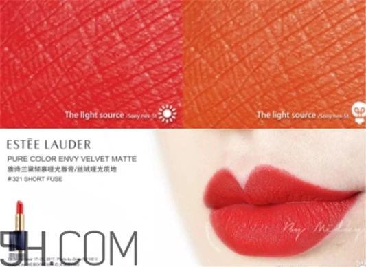 雅诗兰黛倾慕哑光唇膏色号，雅诗兰黛倾慕哑光唇膏试色 雅诗兰黛 雅诗兰黛倾慕哑光唇膏试色 第7张