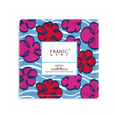 FRANIC法兰琳卡玫瑰花苞水氨基酸补水面贴膜 法兰琳卡 面膜 第1张