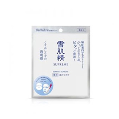 雪肌精纯怡美白面膜「提拉肌肤,舒适收紧」 雪肌精 面膜 第1张 雪肌精纯怡美白面膜「提拉肌肤,舒适收紧」 雪肌精 面膜 第1张