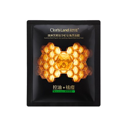 ClorisLand 花皙蔻澳洲黑蜂胶控油净痘黑面膜 花皙蔻 面膜 第1张