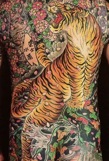 山口组的纹身规矩 纹身 山口组纹身 美妆 第3张